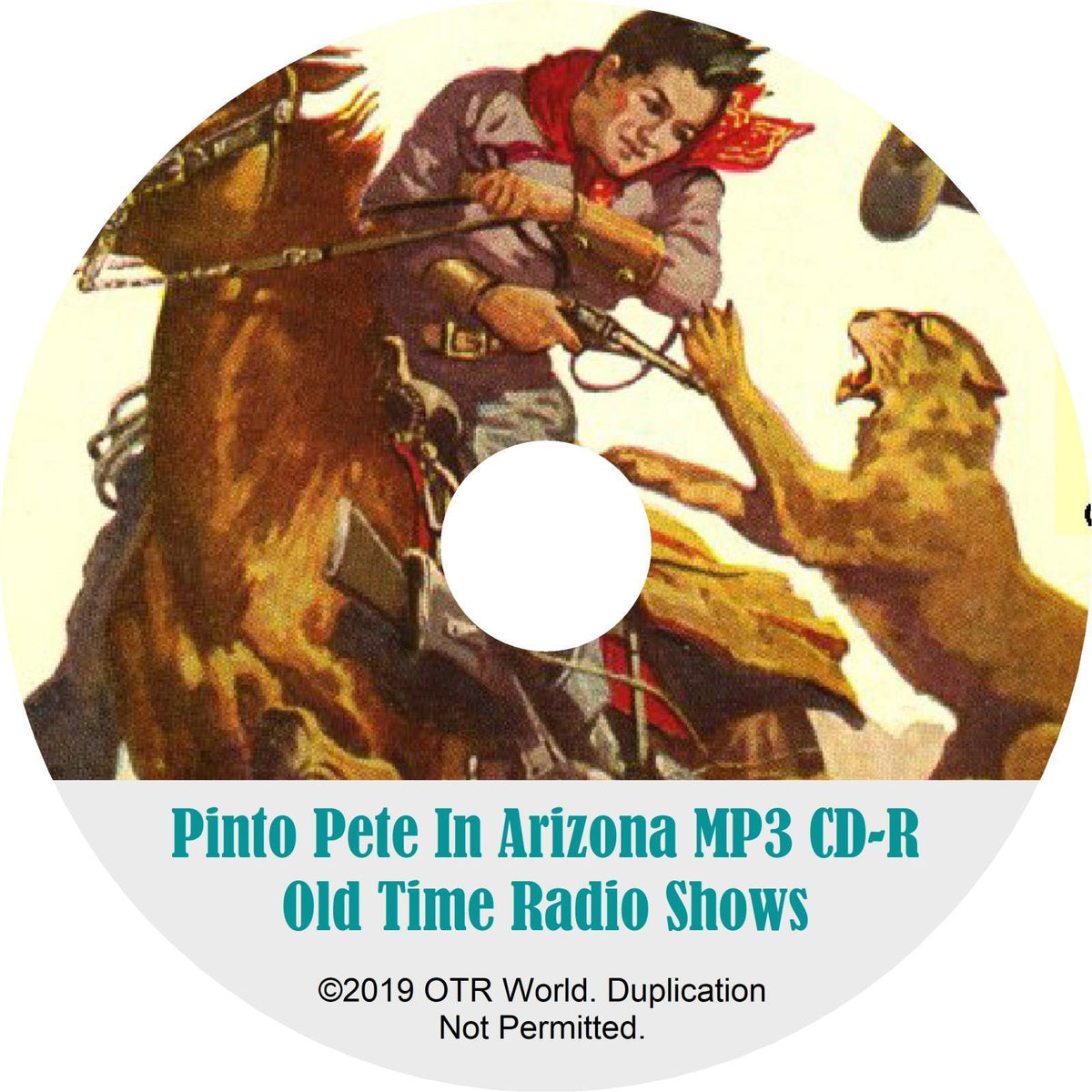 Pinto Pete In Arizona OTR Old Time Radio Shows MP3 On CD 78 Episodes - OTR World