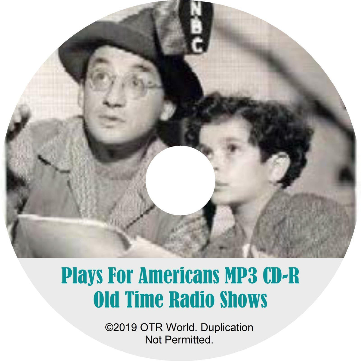 Plays For Americans OTR Old Time Radio Shows MP3 On CD 3 Episodes - OTR World