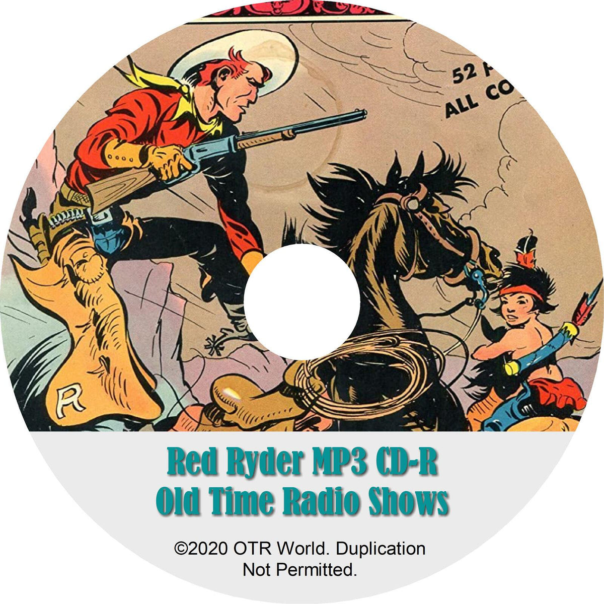 Red Ryder Old Time Radio Shows OTR MP3 CD 65 Episodes