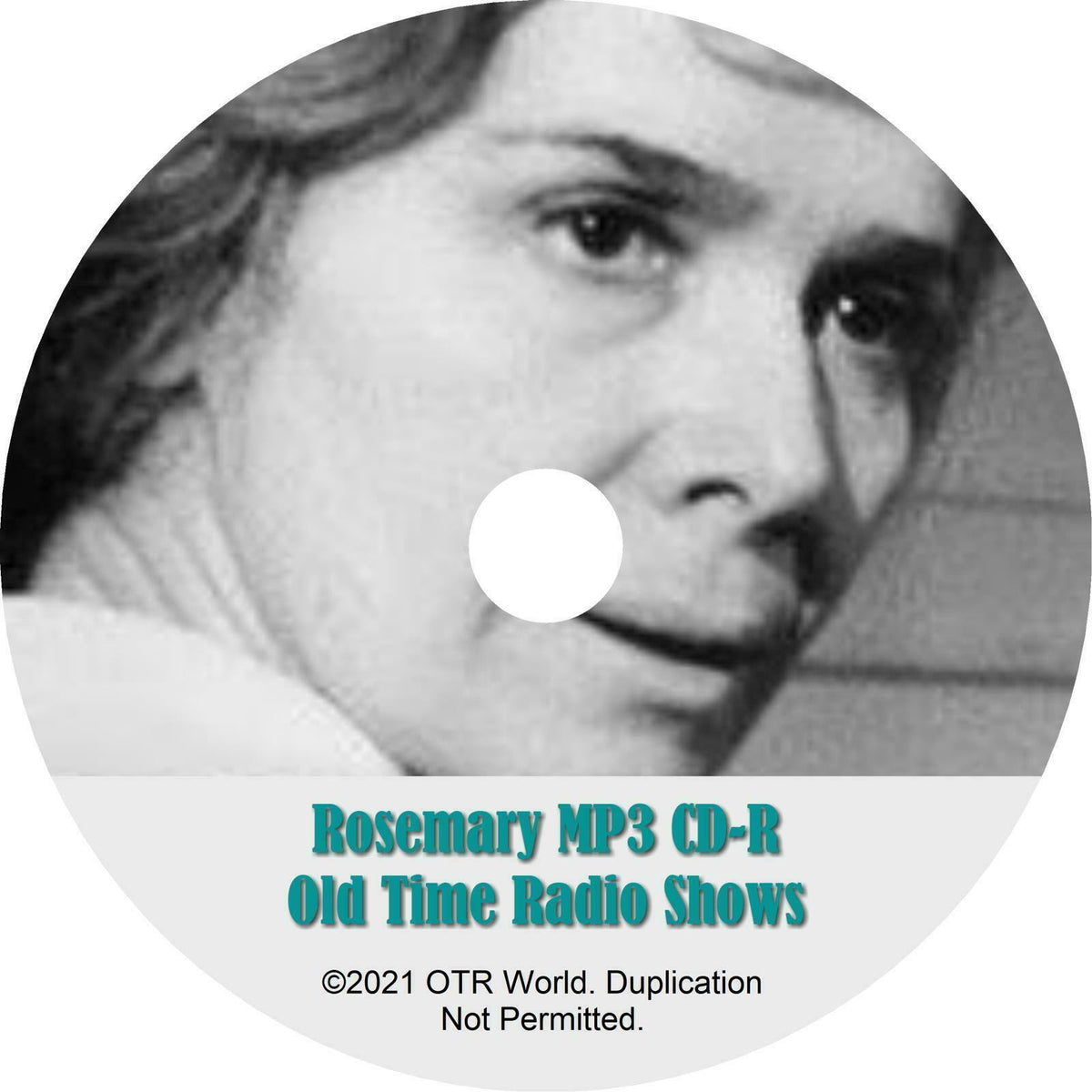 Rosemary OTR OTRS Old Time Radio Shows MP3 On CD-R 4 Episodes