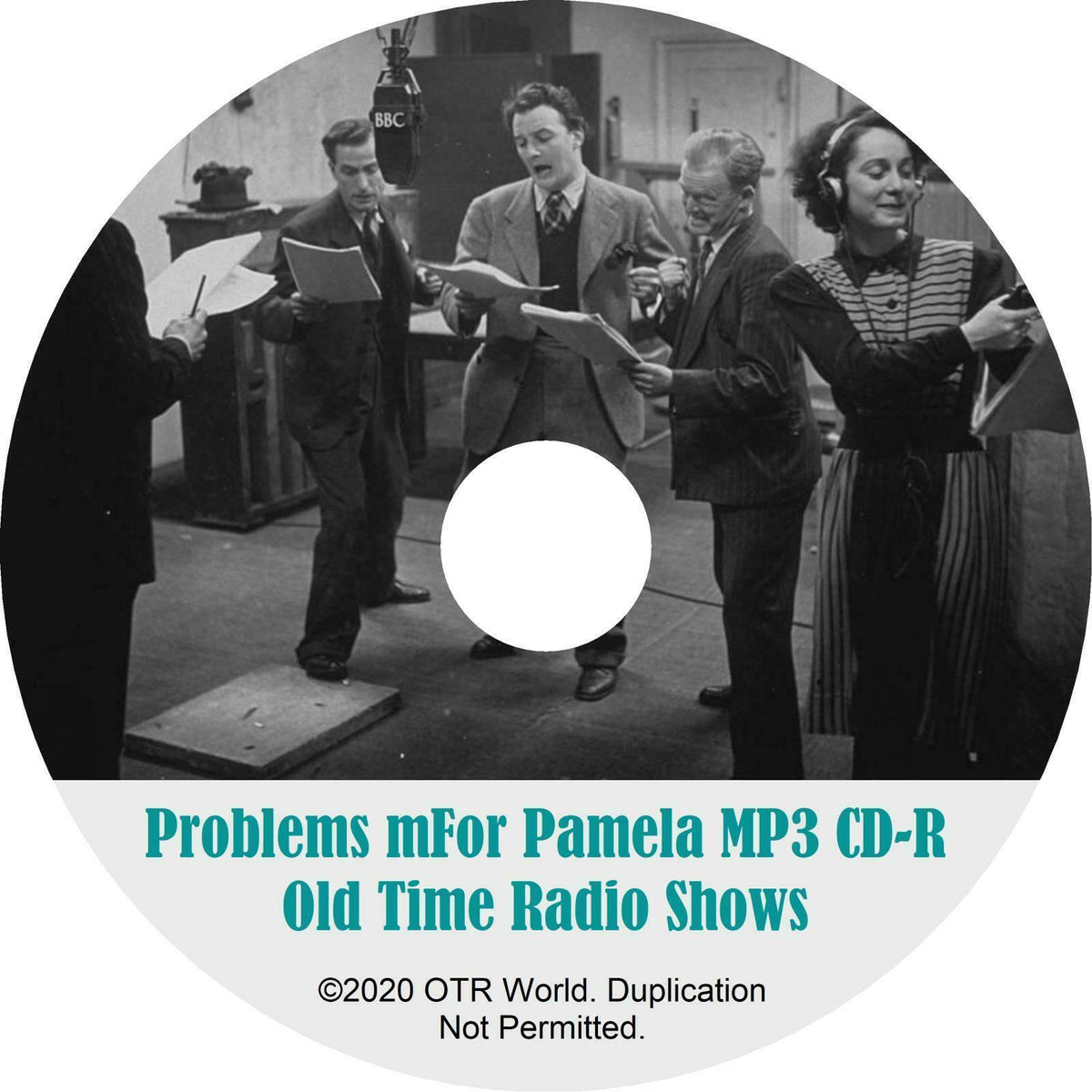 Problems For Pamela OTR Old Time Radio Shows MP3 On CD 2 Episodes