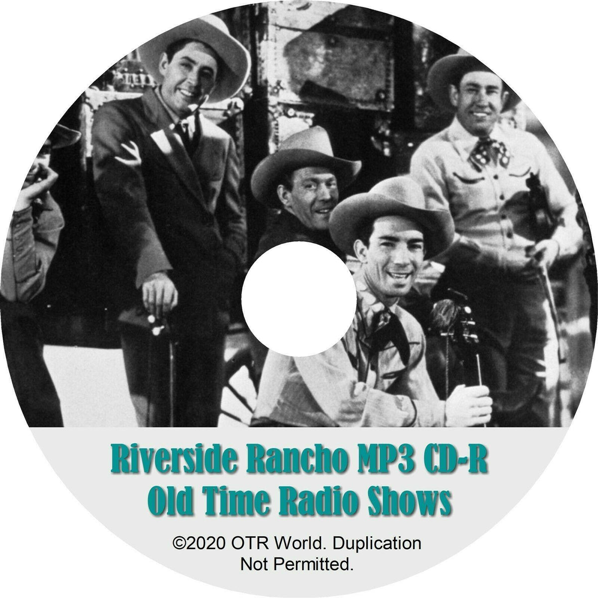 Riverside Rancho OTR Old Time Radio Shows MP3 On CD-R 2 Episodes