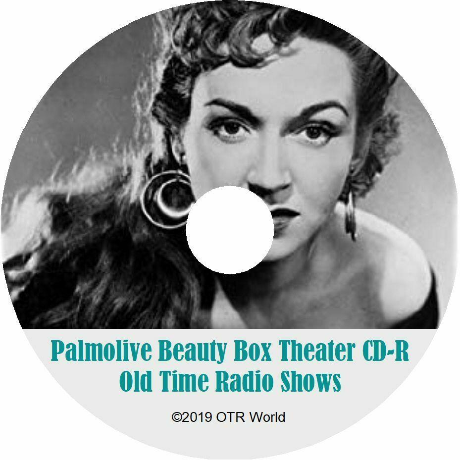 Palmolive Beauty Box Theater OTR Old Time Radio Shows MP3 On CD-R 6 Episodes