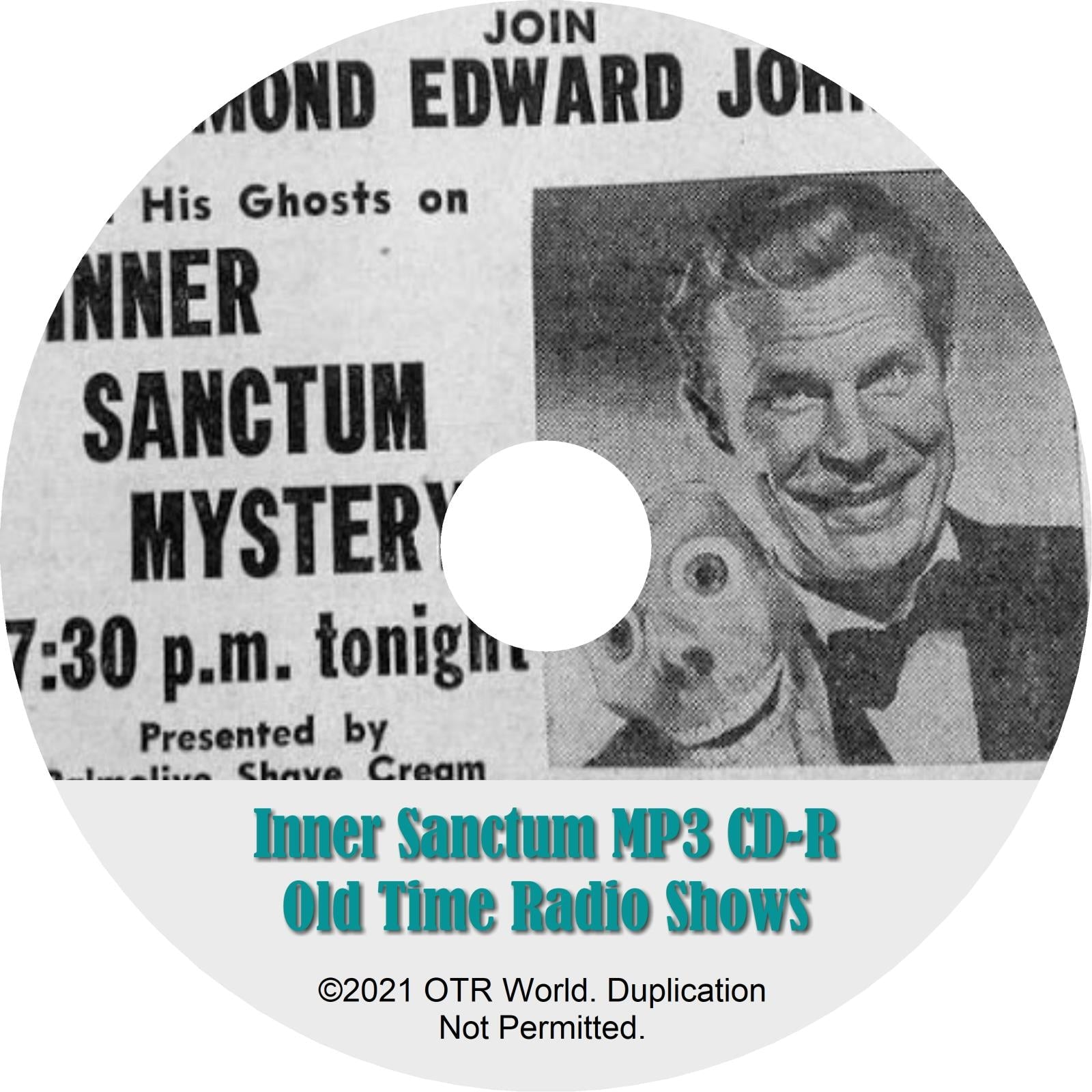 Inner Sanctum Old Time Radio Shows OTR MP3 On CD 96 Episodes