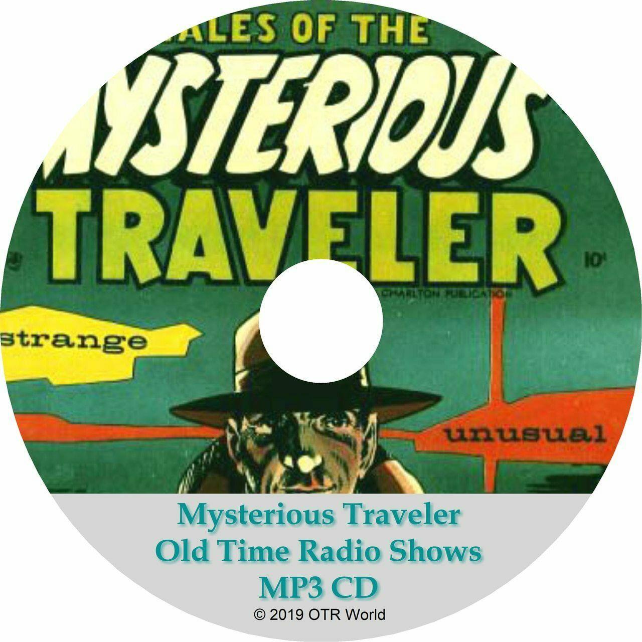 Mysterious Traveler Old Time Radio Shows OTR MP3 On CD 81 Episodes