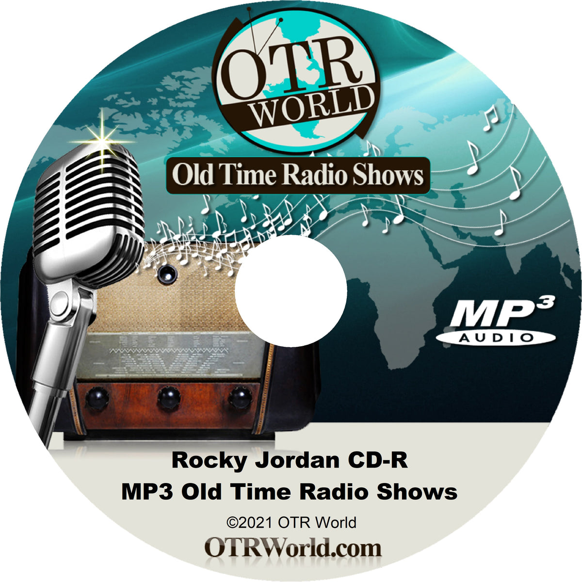 Rocky Jordan Old Time Radio Shows OTR MP3 On CD 101 Episodes