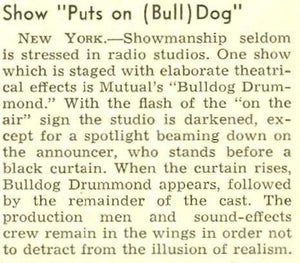 Adventures Of Bulldog Drummond OTR Old Time Radio Shows OTRS MP3 CD-R 36 Episodes - OTR World