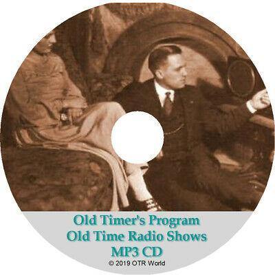 Old Timer's Program OTR Old Time Radio Show MP3 On CD 2 Episodes - OTR World