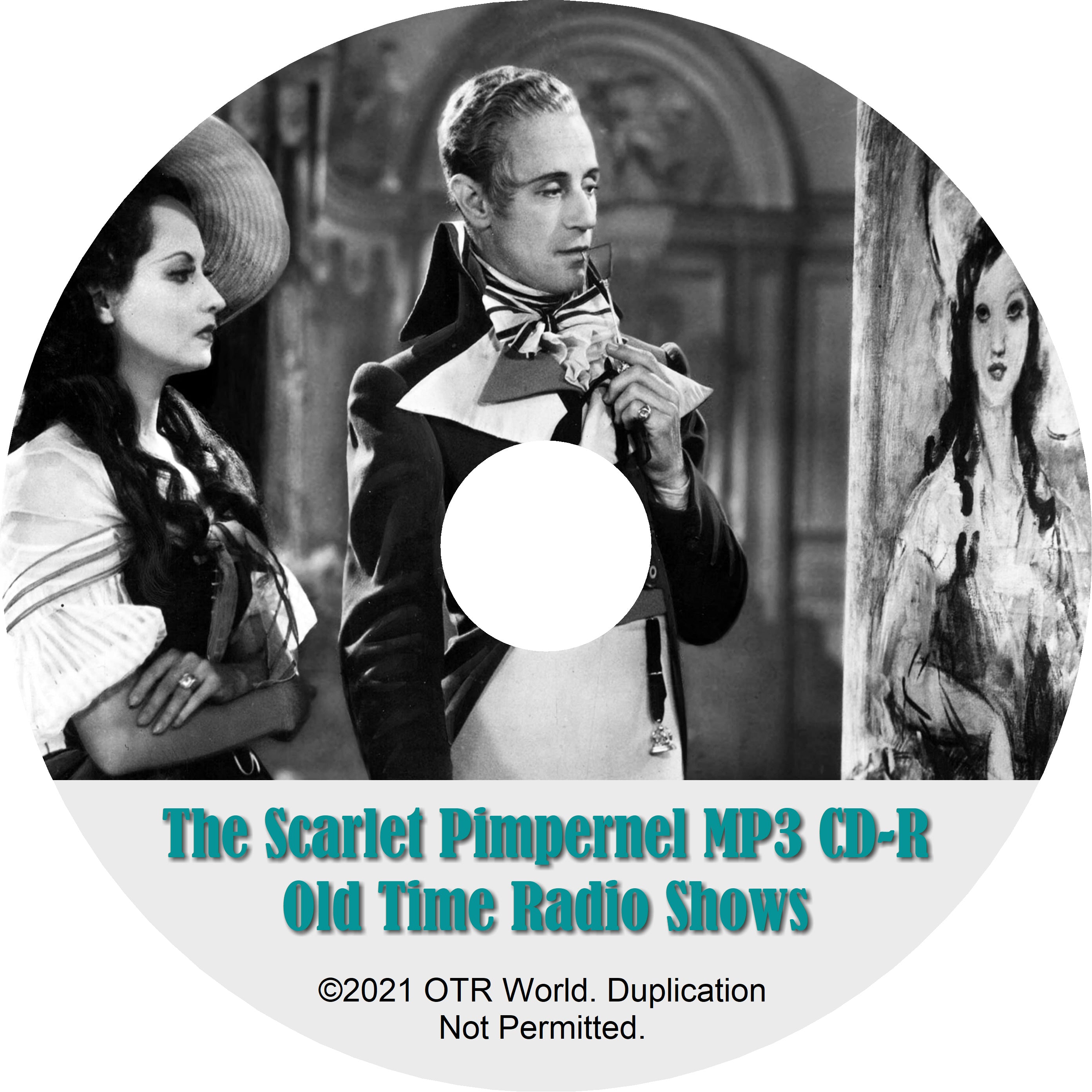 The Scarlet Pimpernel OTRS OTR Old Time Radio Shows MP3 On CD-R 50 Episodes