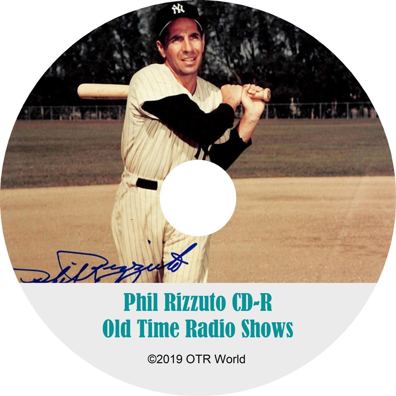 Phil Rizzuto Sports Caravan OTR Old Time Radio Shows MP3 On CD 3 Episodes - OTR World