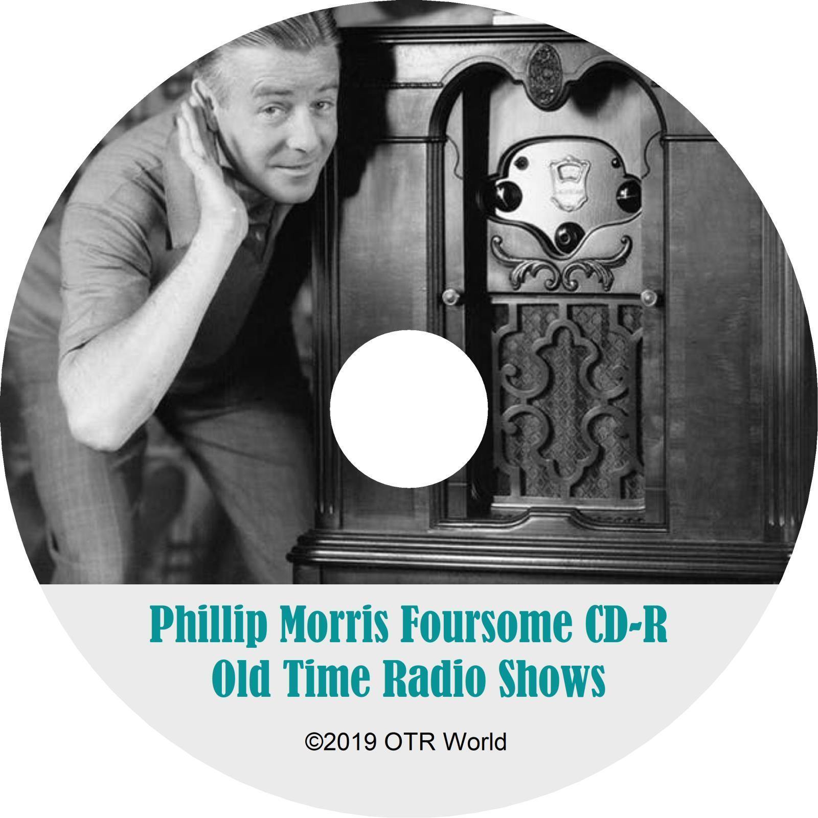 Philip Morris Foursome OTR Old Time Radio Shows MP3 On CD 2 Episodes - OTR World