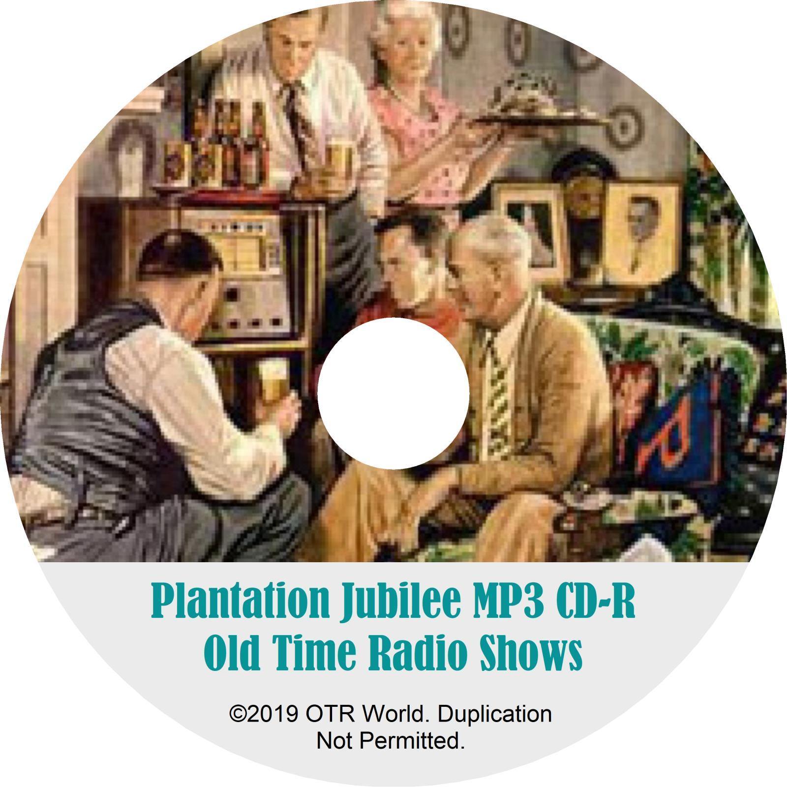 Plantation Jubilee OTR Old Time Radio Shows MP3 On CD 6 Episodes - OTR World