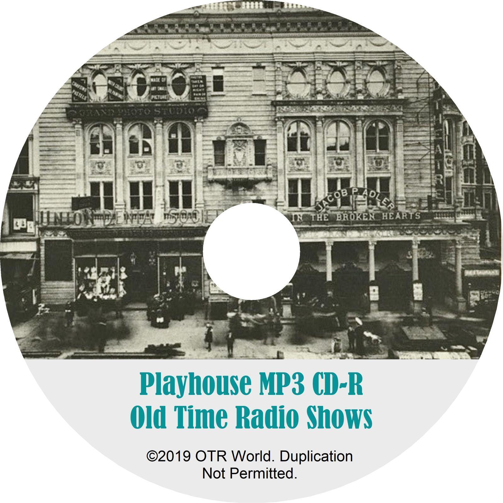 Playhouse OTR Old Time Radio Shows MP3 On CD 13 Episodes - OTR World
