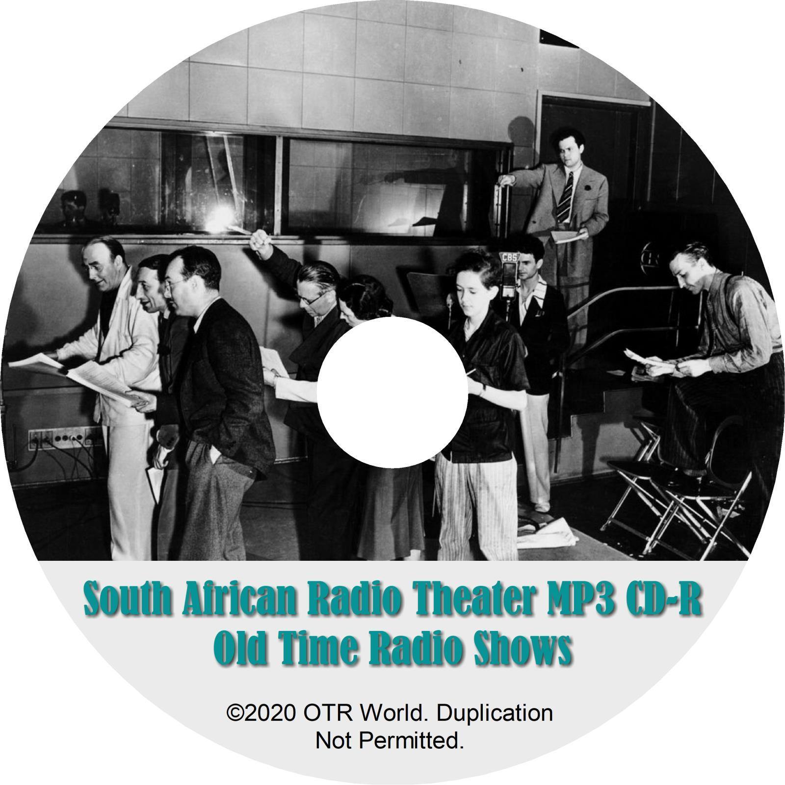 South African Radio Theater OTR Old Time Radio Shows MP3 On CD 34 Episodes - OTR World