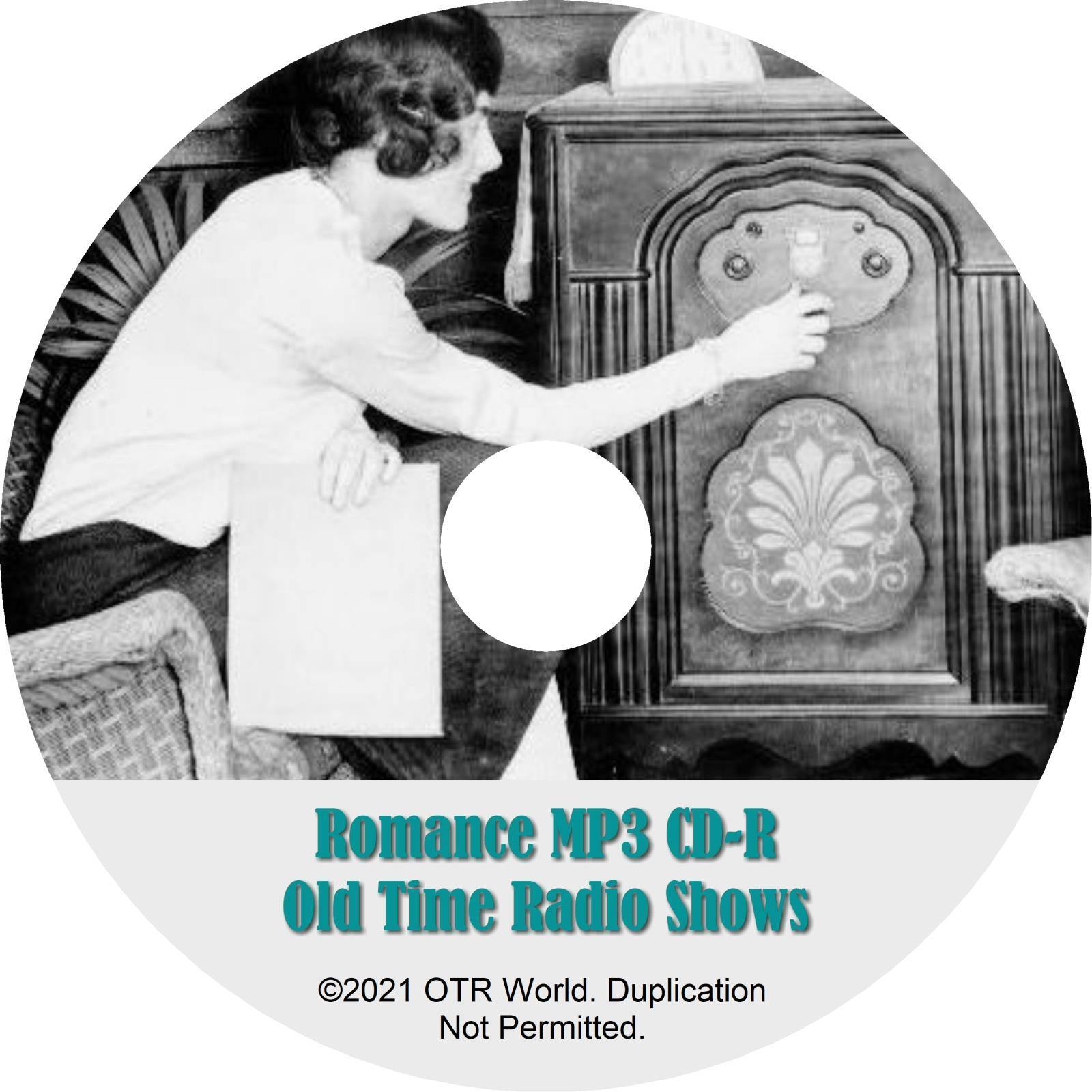 Romance OTR OTRS Old Time Radio Shows MP3 On DVD-R 207 Episode - OTR World
