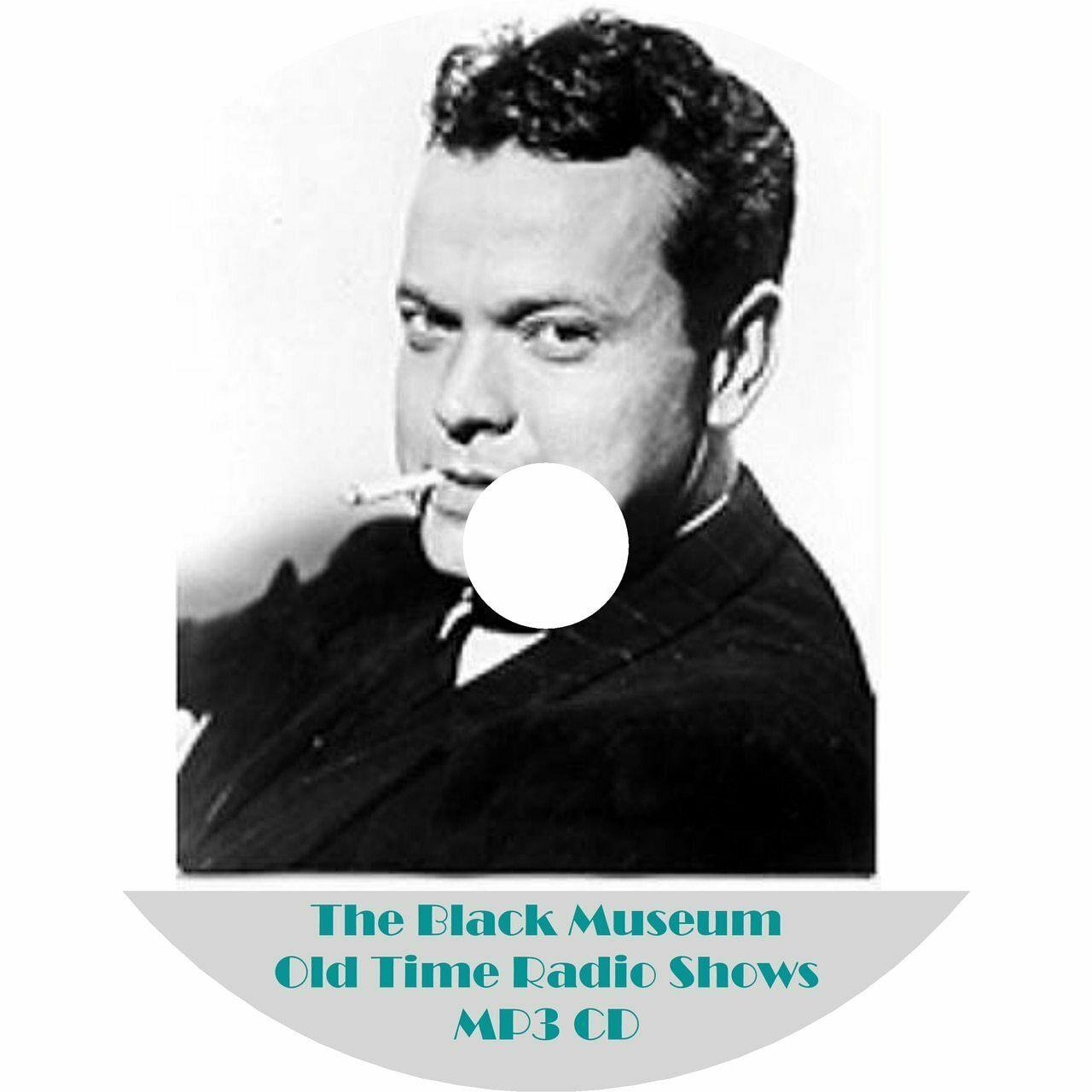 The Black Museum (BBC) OTR Old Time Radio Show MP3 On CD 53 Episodes