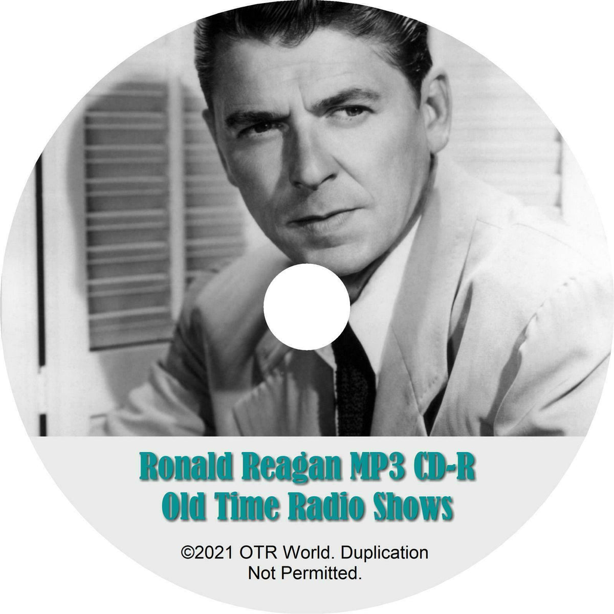 Ronald Reagan Collection OTR OTRS Old Time Radio Shows MP3 On CD-R 91 Episodes