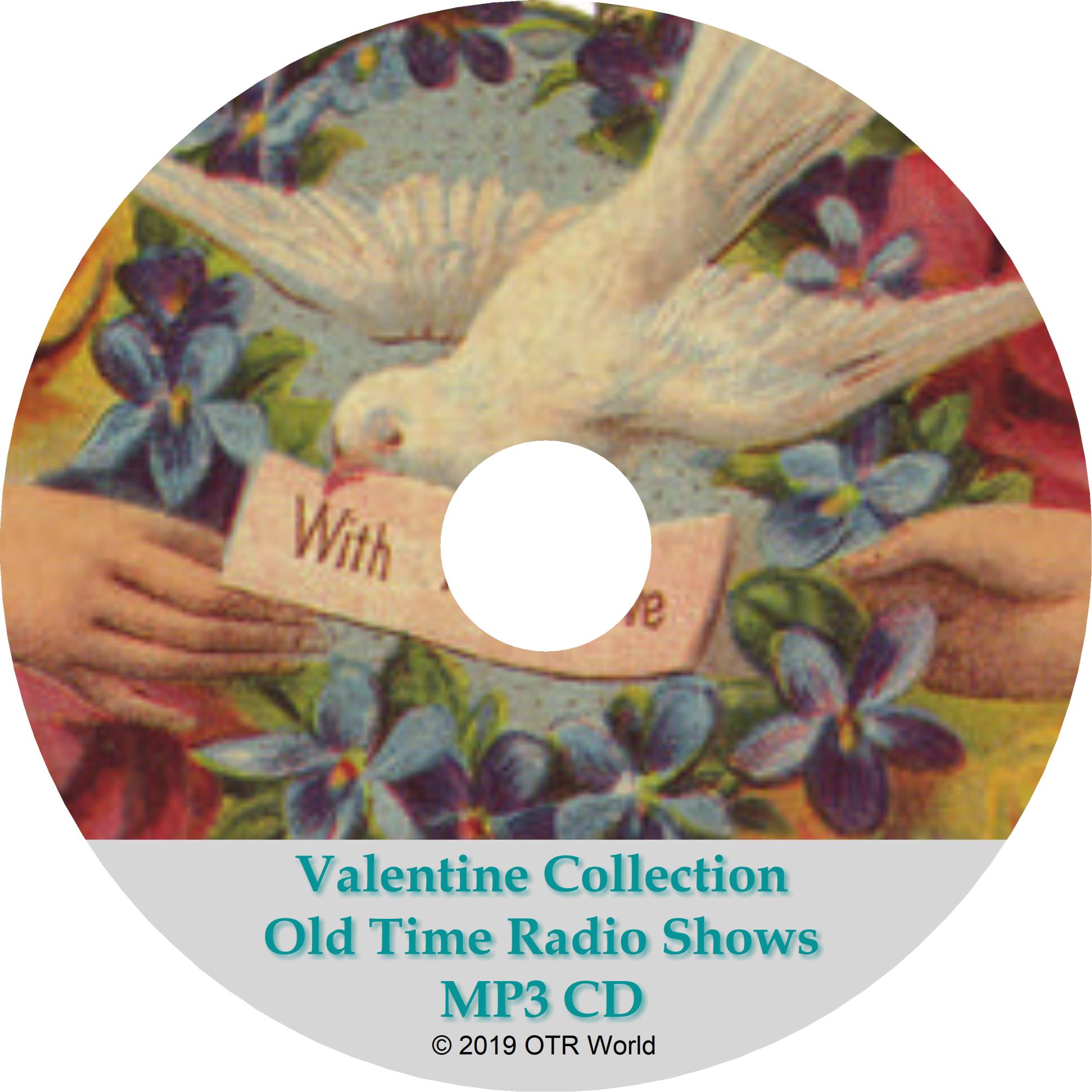 Valentine Collection OTR Old Time Radio Show MP3 On CD-R 32 Episodes
