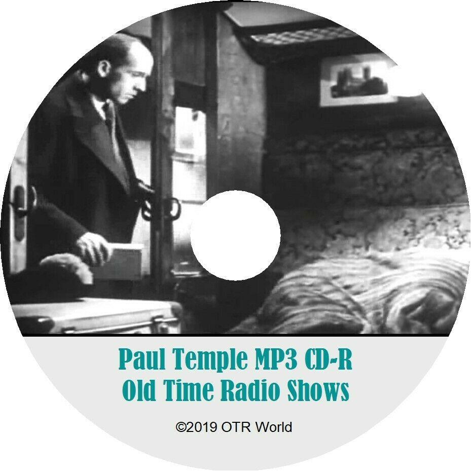 Paul Temple (BBC) Old Time Radio Shows OTR MP3 On CD 66 Episodes