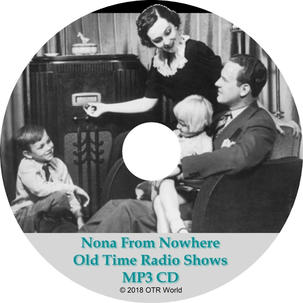 Nona From Nowhere Old Time Radio Shows OTR OTRS 5 Episodes MP3 CD-R - OTR World