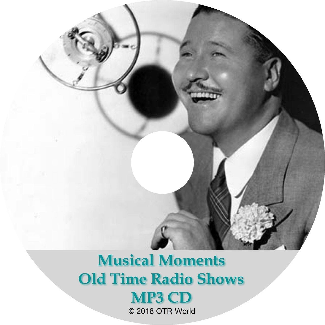 Musical Moments Old Time Radio Shows 17 Episodes On MP3 CD - OTR World