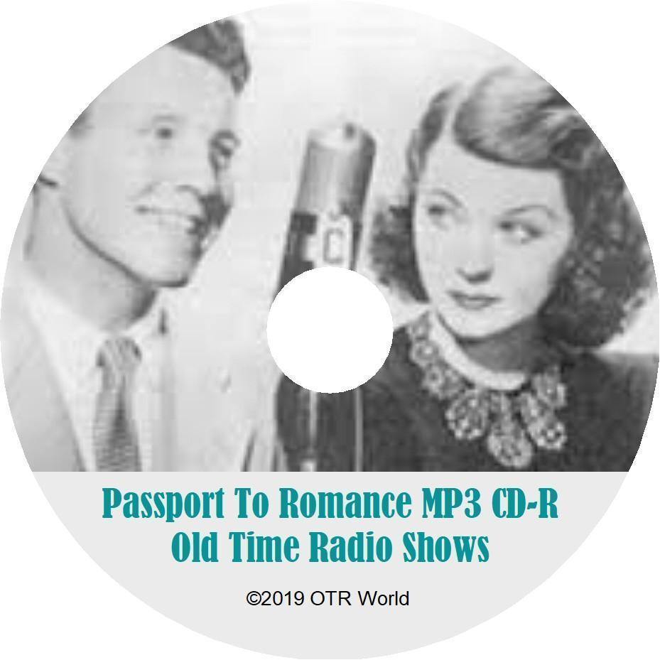 Passport To Romance OTR Old Time Radio Show MP3 On CD 7 Episodes - OTR World