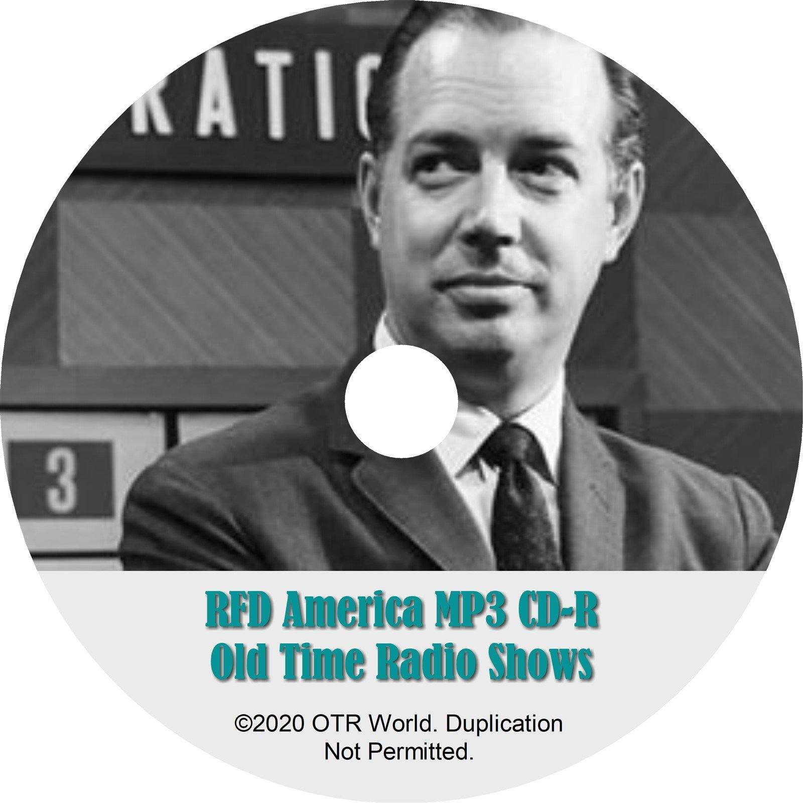 RFD America OTR Old Time Radio Shows MP3 On CD-R 2 Episodes - OTR World