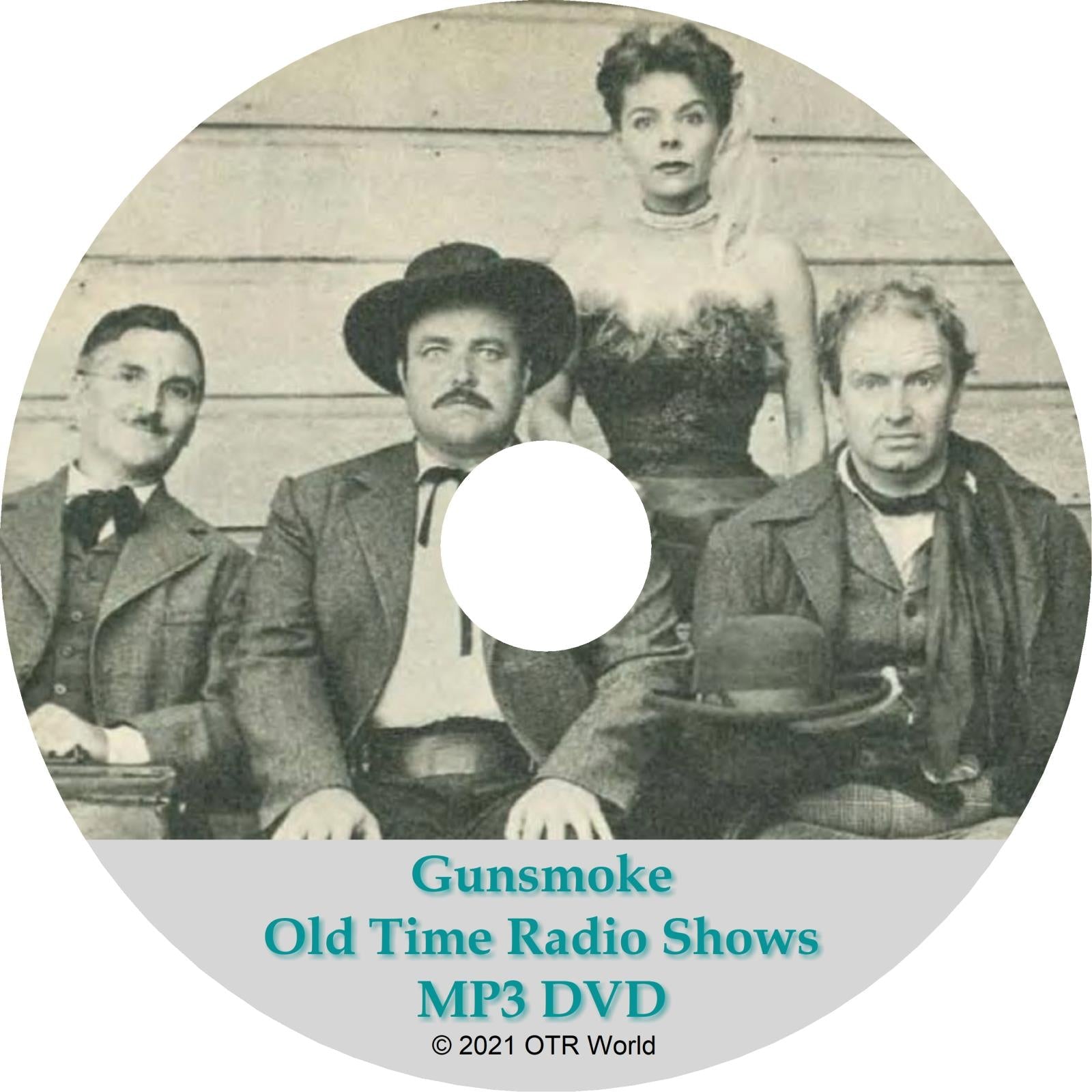 Gunsmoke Old Time Radio Shows OTR MP3 DVD William Conrad 449 Episodes