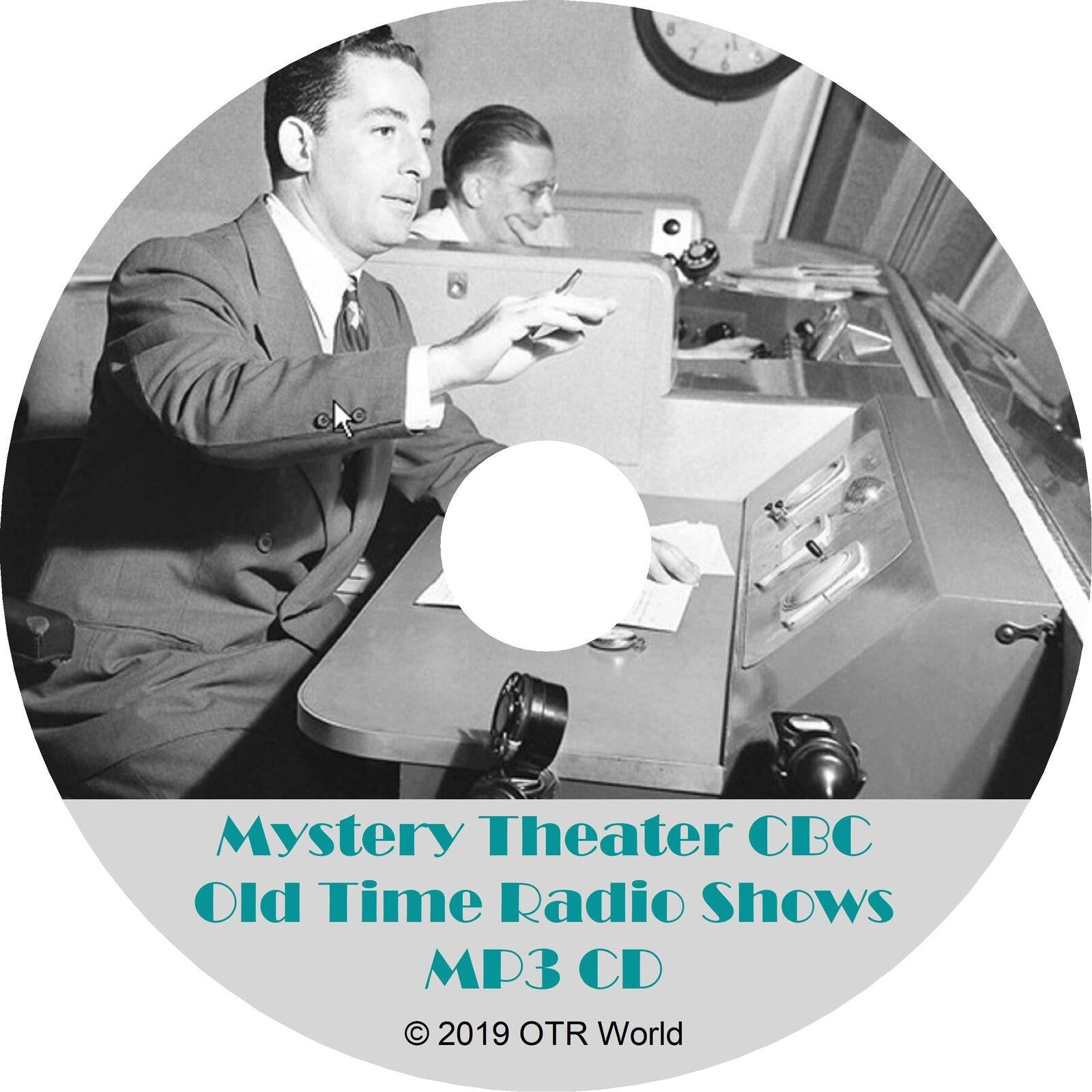 Mystery Theater CBC Old Time Radio Shows 17 Episodes On MP3 CD OTR OTRS