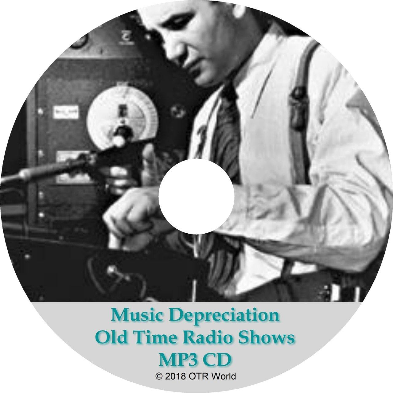 Music Depreciation Old Time Radio Shows 24 Episodes On MP3 CD - OTR World
