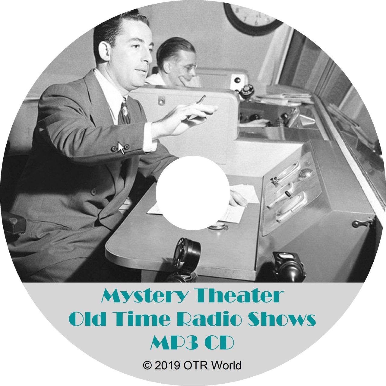 Mystery Theater Old Time Radio Shows 10 Episodes On MP3 CD OTR OTRS - OTR World