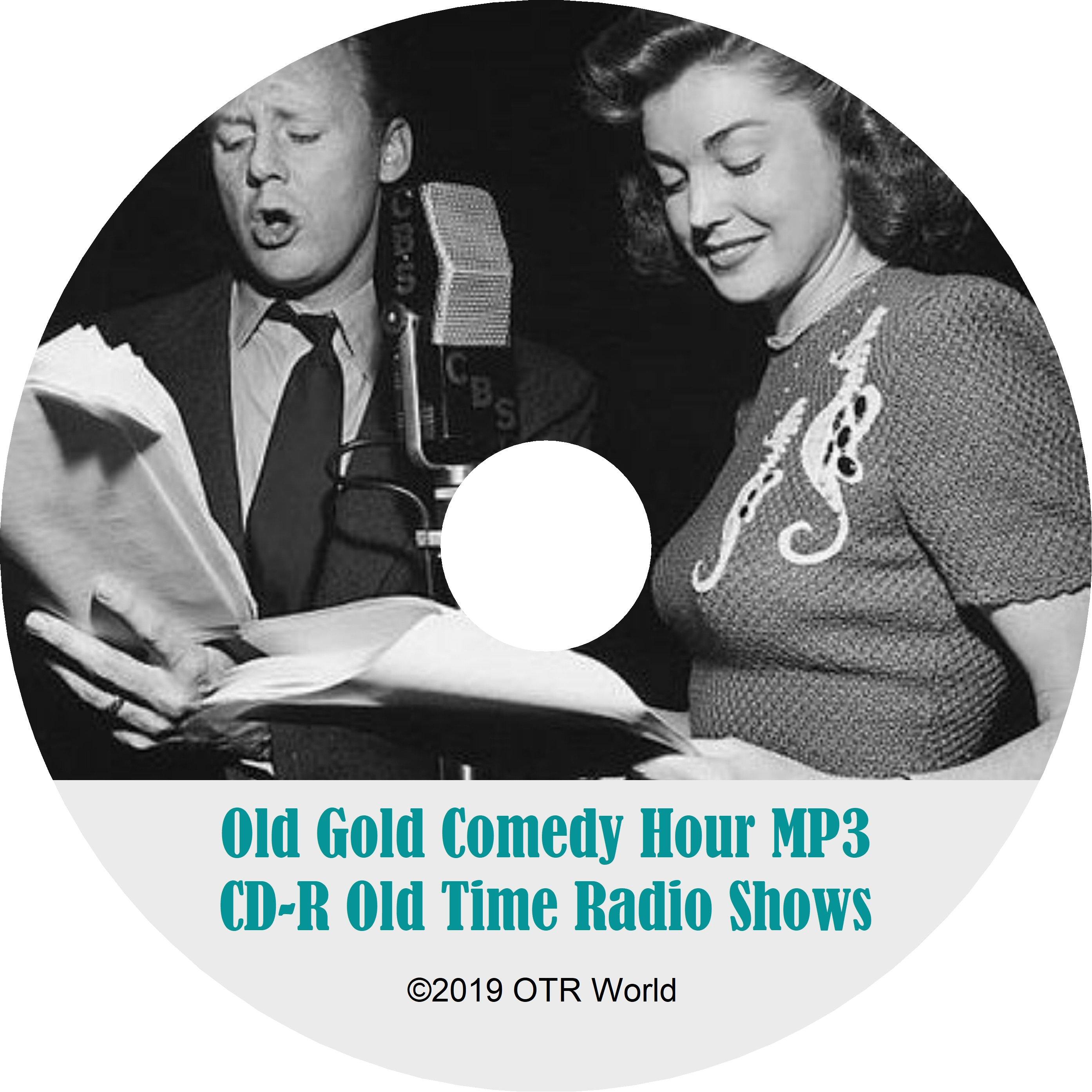 Old Gold Comedy Theater Old Time Radio Shows OTR OTRS 30 Episodes MP3 CD-R - OTR World