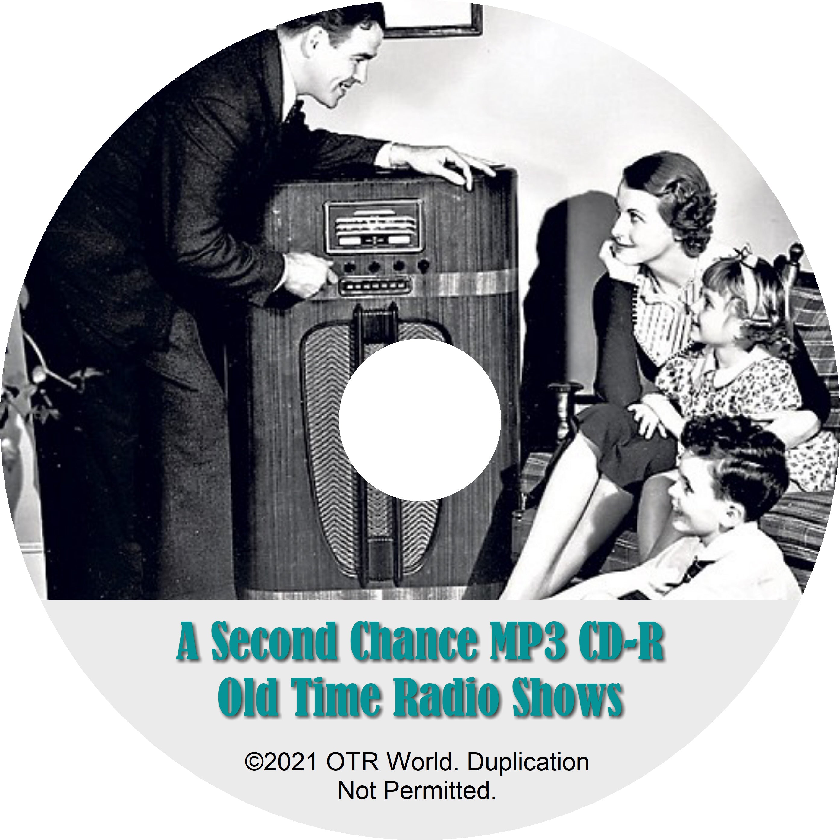 A Second Chance OTRS OTR Old Time Radio Shows MP3 On CD-R 14 Episodes