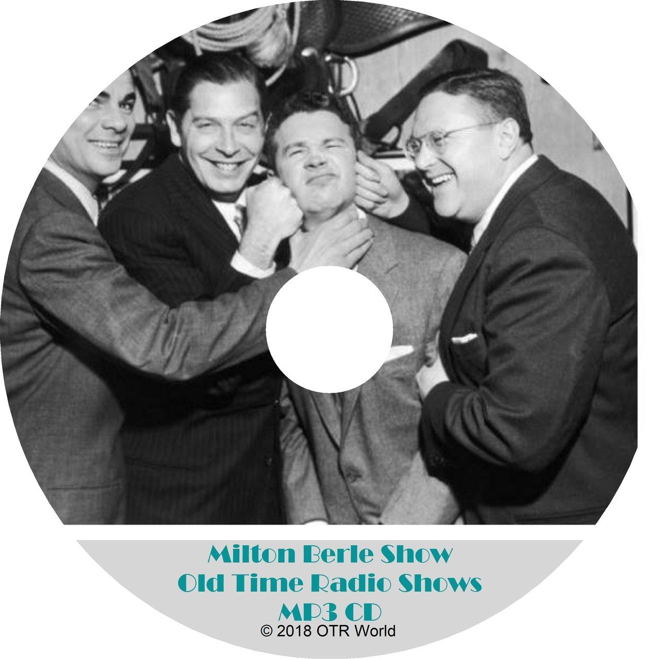 The Milton Berle Show Old Time Radio Shows 44 Episodes On MP3 CD - OTR World