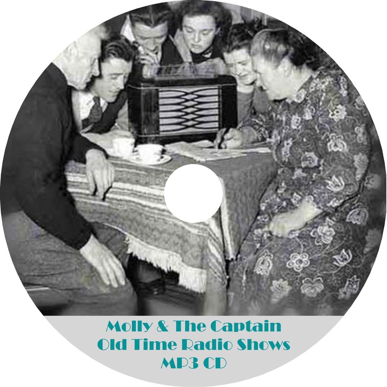 Molly & The Captain Old Time Radio Shows 2 Episodes On MP3 CD - OTR World