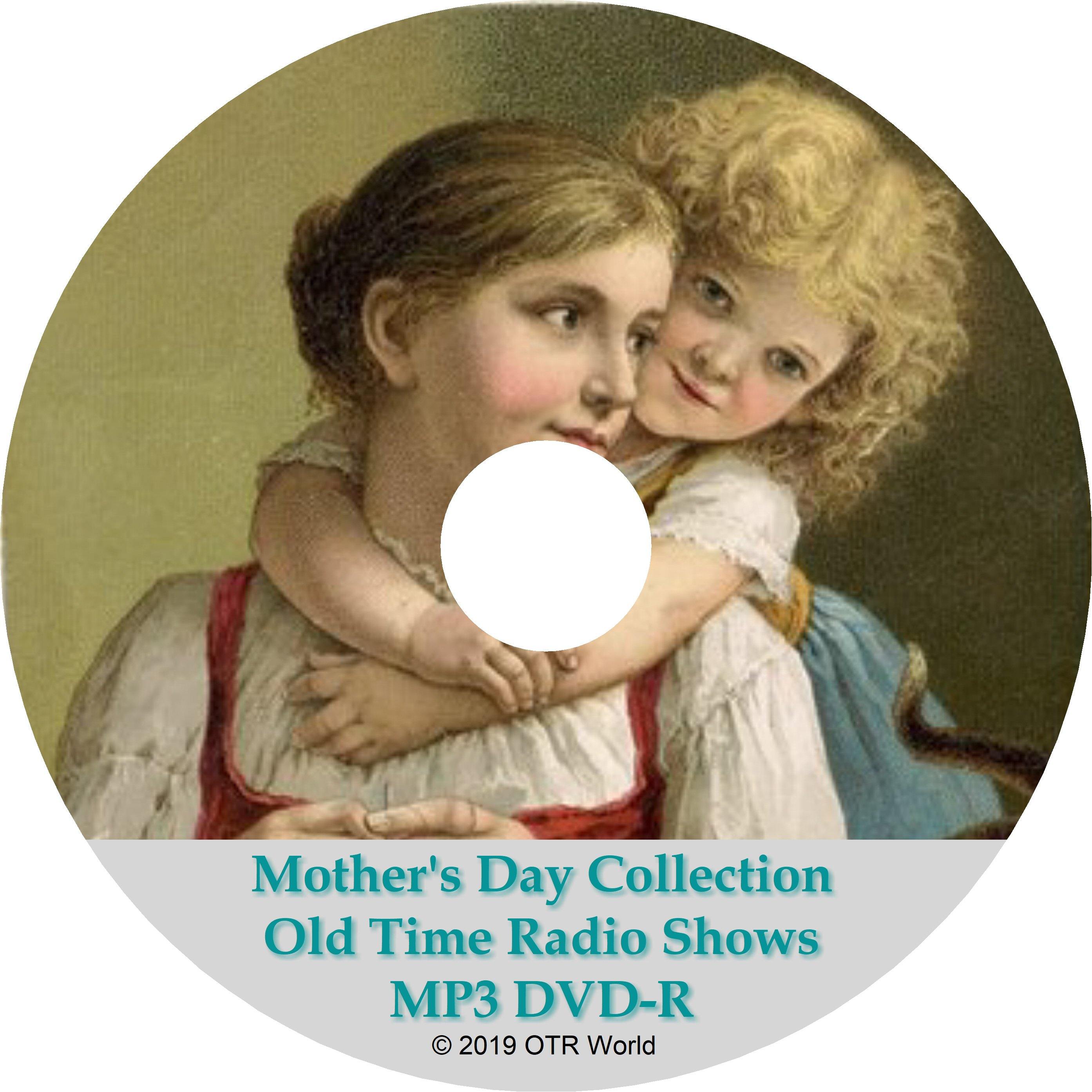 Mother's Day Collection Old Time Radio Shows OTRS MP3 DVD 182 Episodes - OTR World