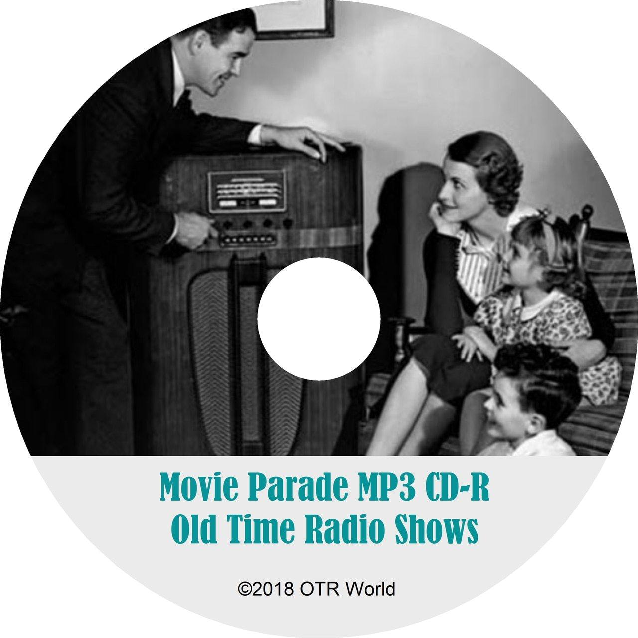 Movie Parade Old Time Radio Shows 8 Episodes On MP3 CD - OTR World