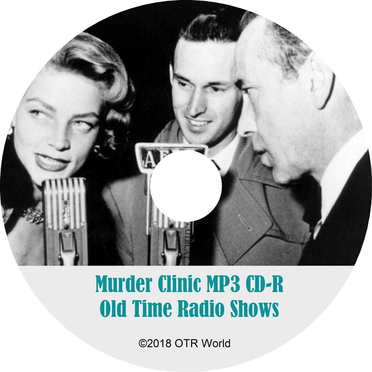 Murder Clinic Old Time Radio Shows 10 Episodes On MP3 CD - OTR World