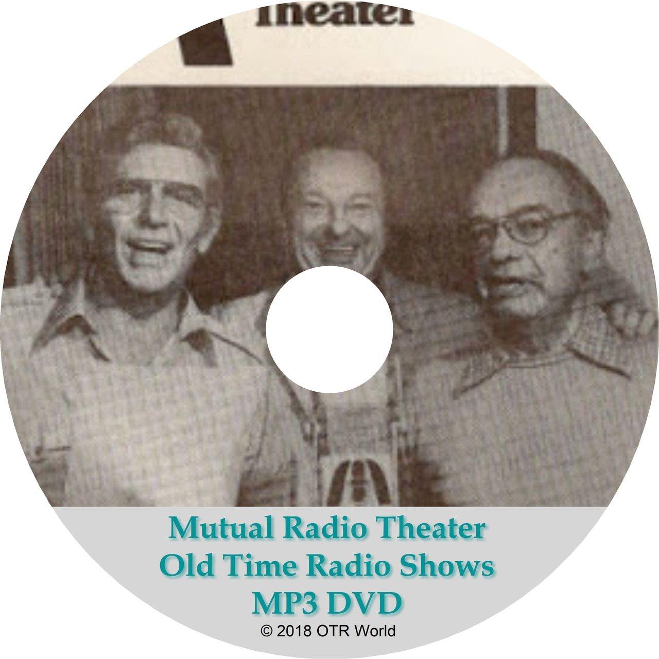 Mutual Radio Theater Old Time Radio Shows 106 Episodes On MP3 DVD - OTR World