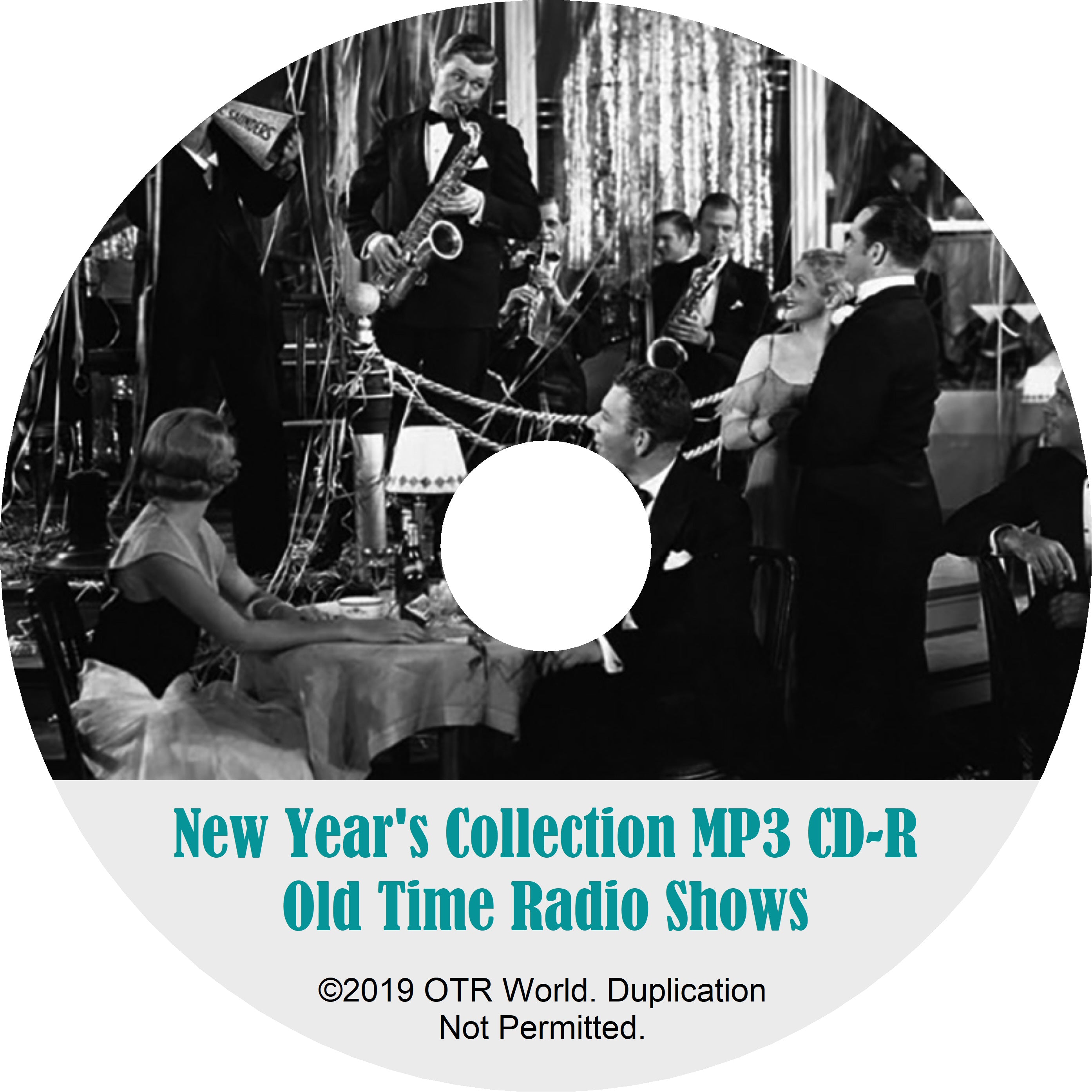 New Year's Collection OTR Old Time Radio Show MP3 On CD-R 85 Episodes