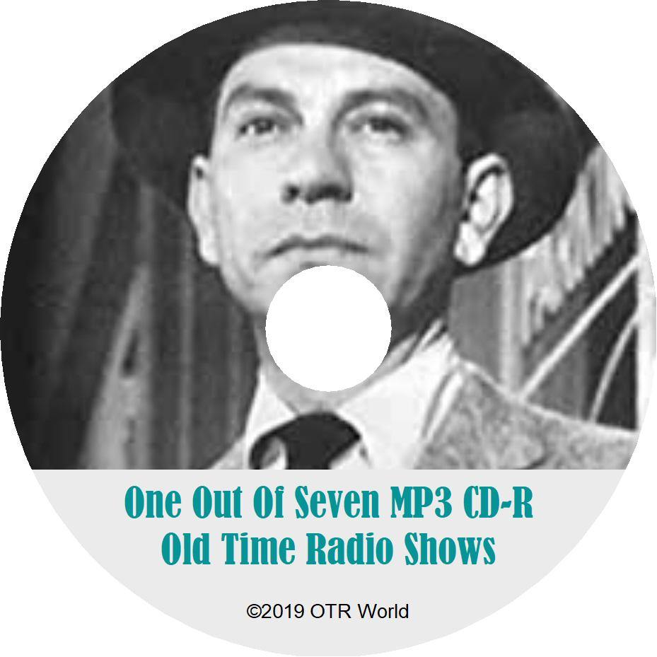 One Out Of Seven OTR Old Time Radio Show MP3 On CD 5 Episodes - OTR World