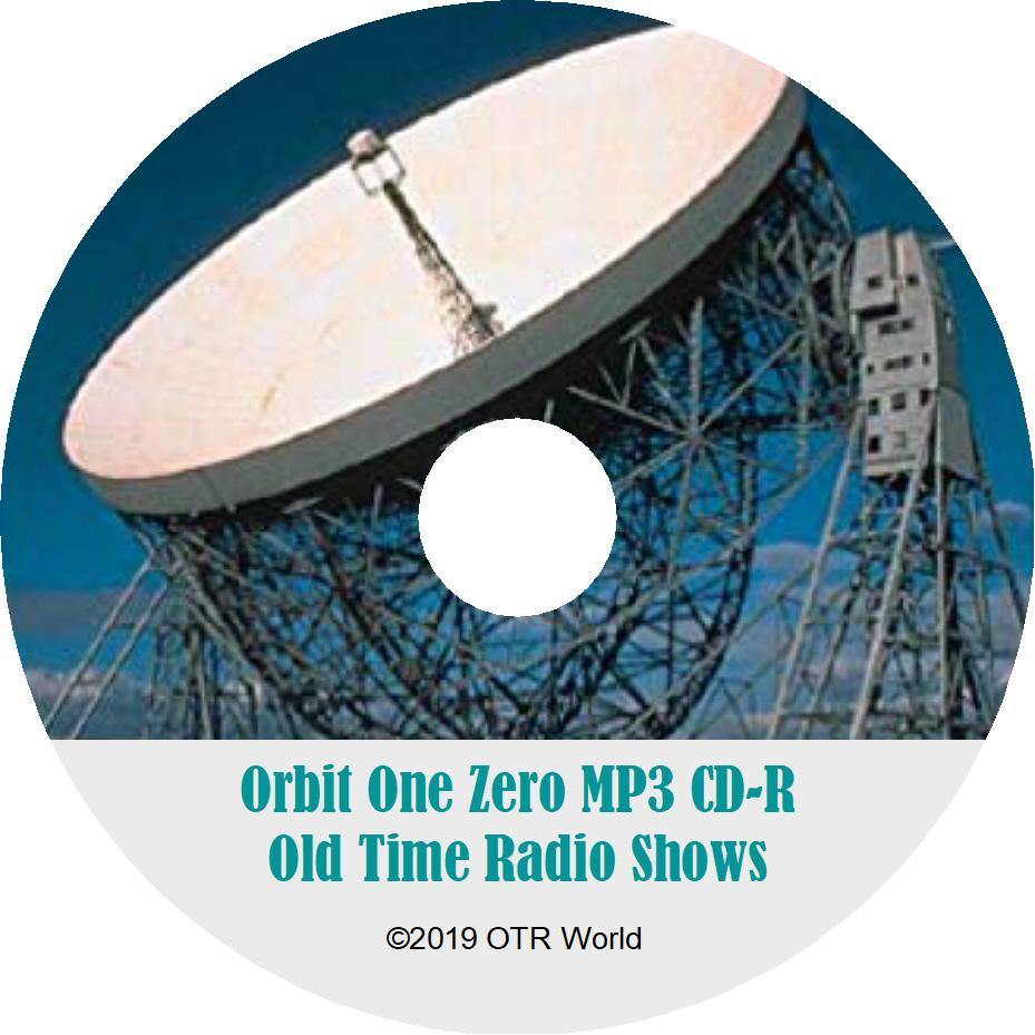 Orbit One Zero OTR Old Time Radio Show MP3 On CD 6 Episodes - OTR World