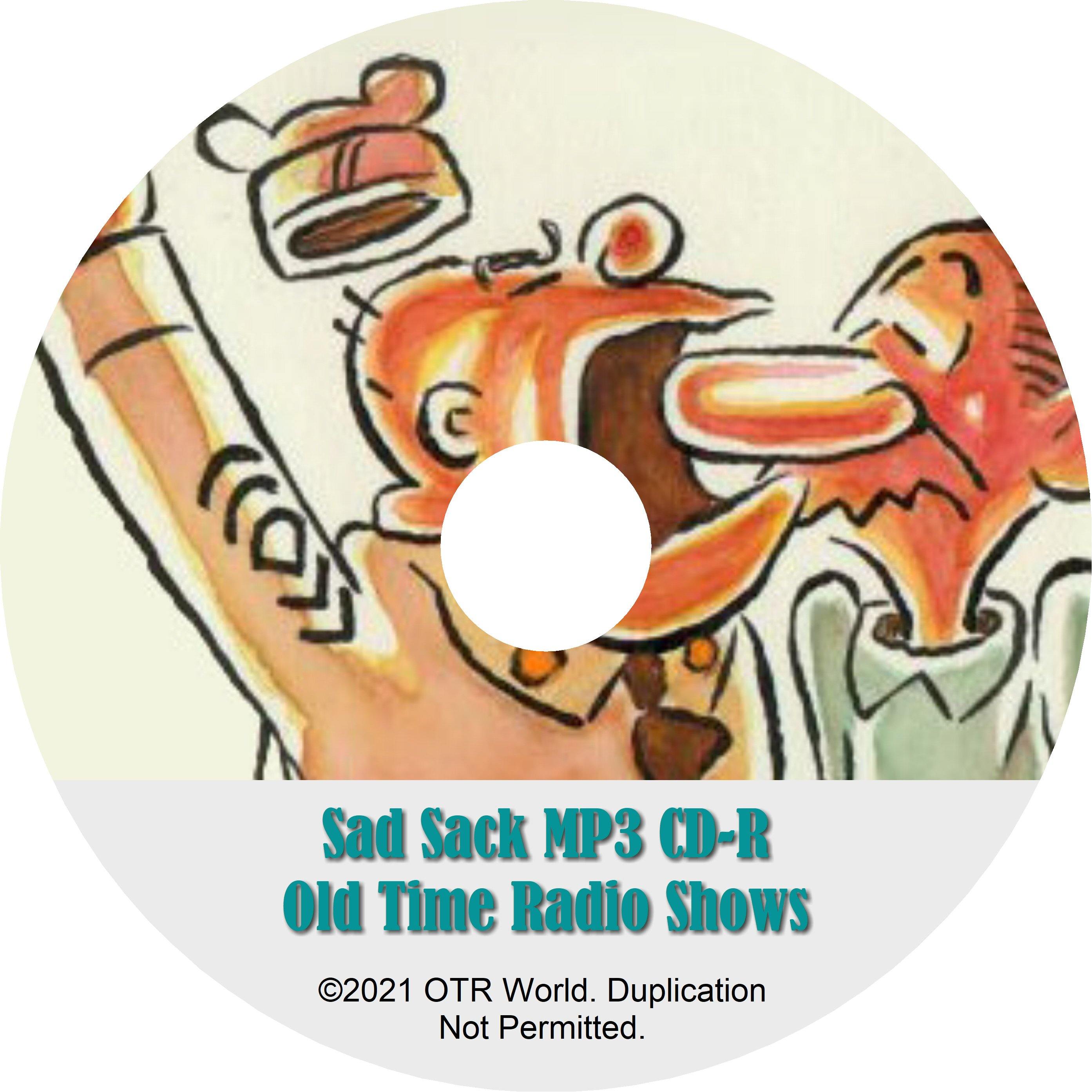 Sad Sack OTR OTRS Old Time Radio Shows MP3 On CD-R 4 Episodes - OTR World