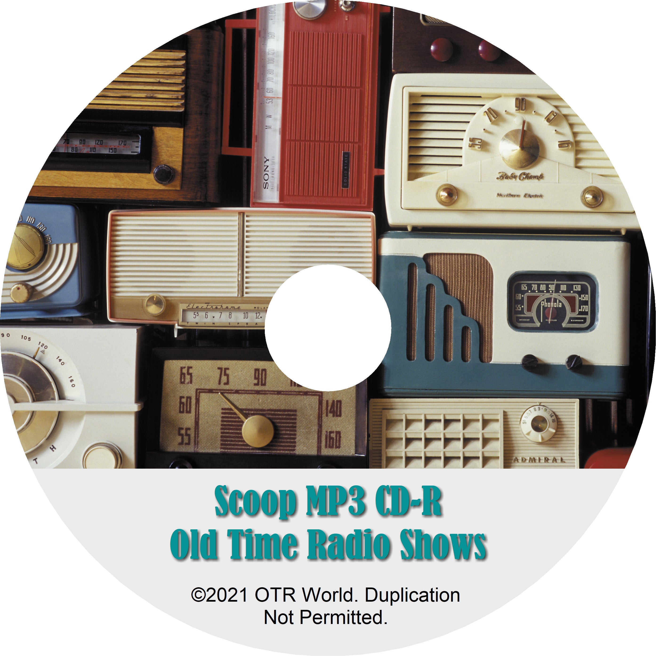 Scoop OTRS OTR Old Time Radio Shows MP3 On CD-R 29 Episodes