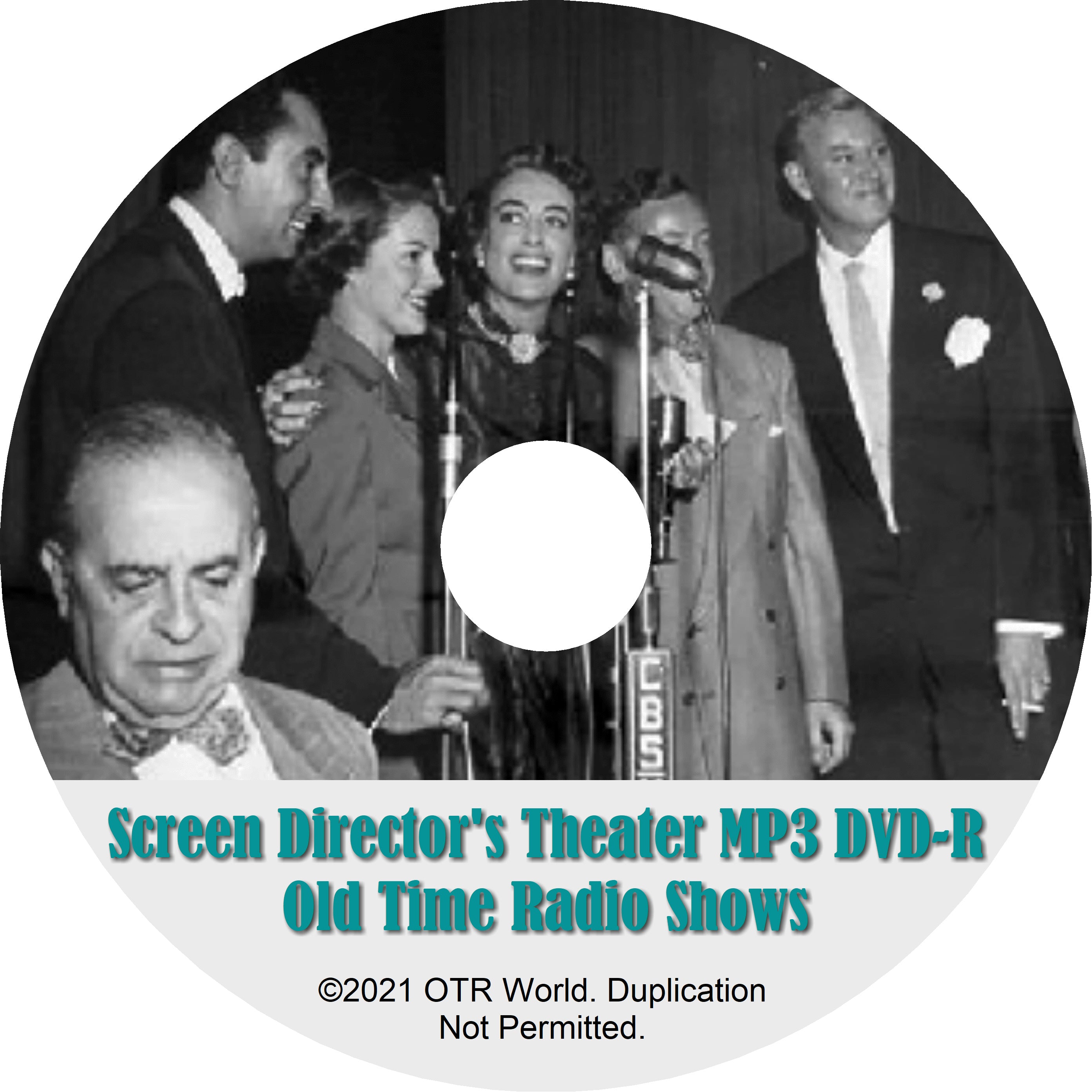 Screen Director's Theater Playhouse OTR Old Time Radio Shows MP3 On DVD-R 104 Episodes