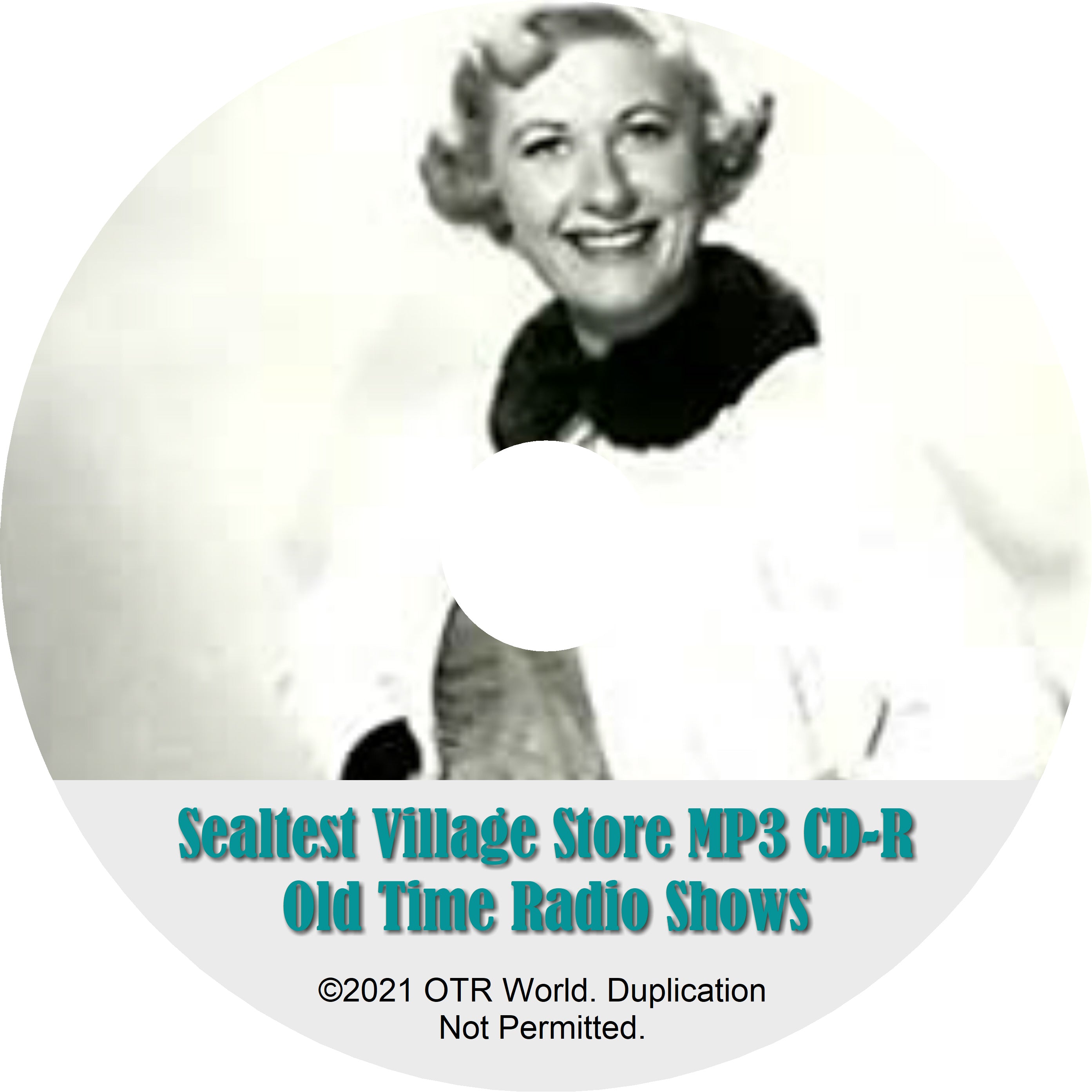 Sealtest Village Store OTRS OTR Old Time Radio Shows MP3 On CD-R 16 Episodes