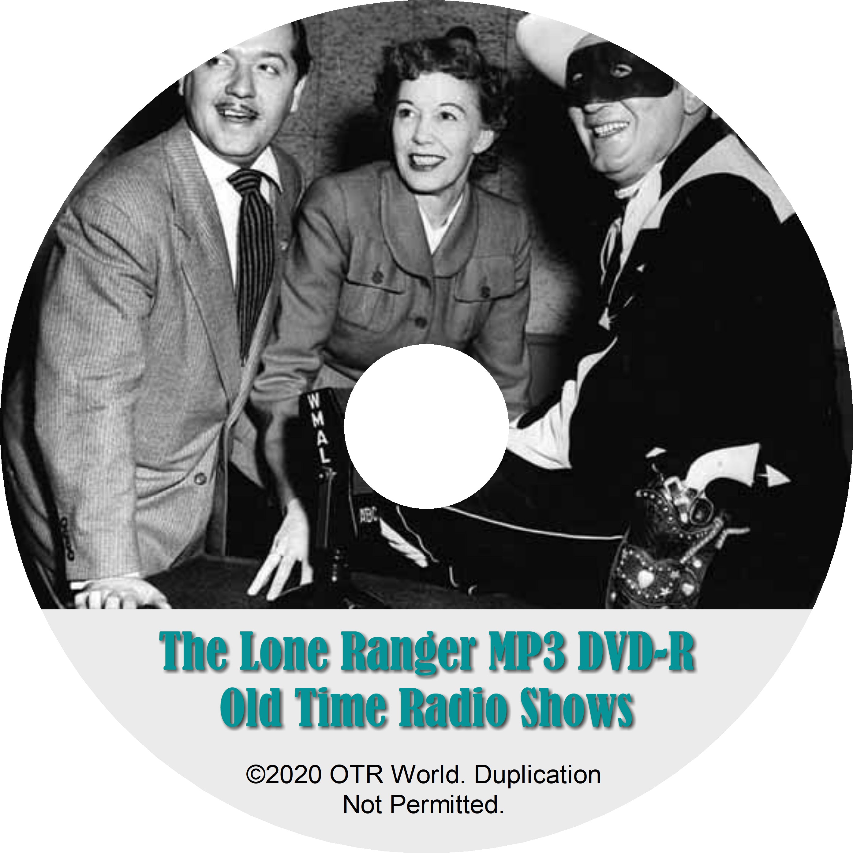 The Lone Ranger Old Time Radio Shows OTR MP3 On 3 DVD-R 2,016 Episodes
