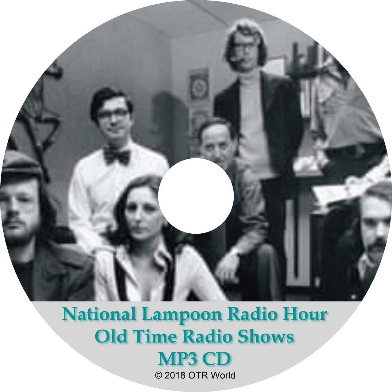 National Lampoon Radio Hour Old Time Radio Shows 27 Episodes On MP3 CD OTR OTRS - OTR World