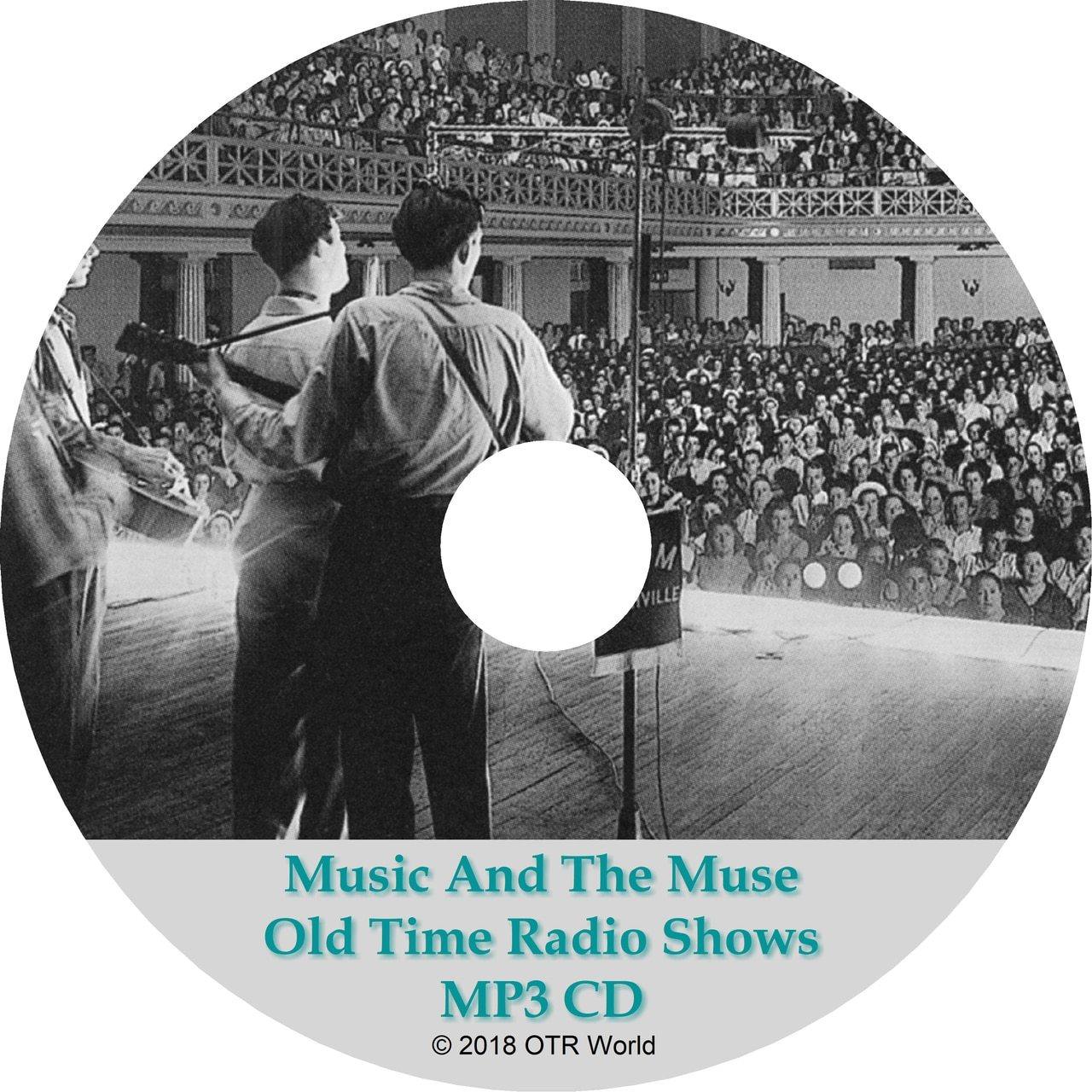 Music And The Muse Old Time Radio Shows 13 Episodes On MP3 CD - OTR World