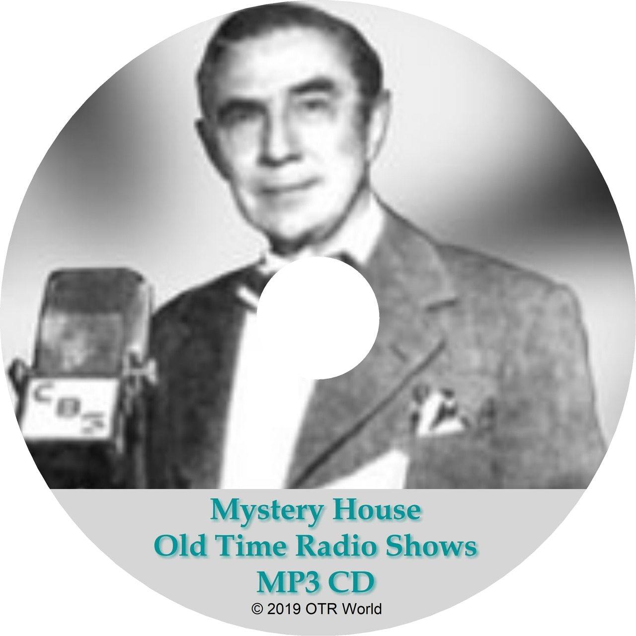 Mystery House Old Time Radio Shows 16 Episodes On MP3 CD - OTR World
